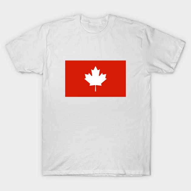 Switzerland / Canada Flag Mashup T-Shirt by phneep